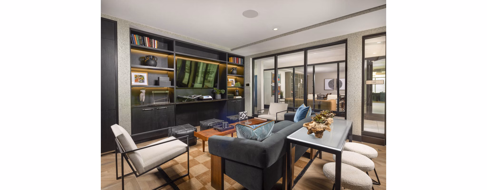 clubhouse at LUCA Apartments 