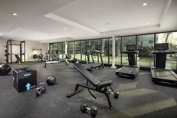 fitness center at LUCA Apartments 