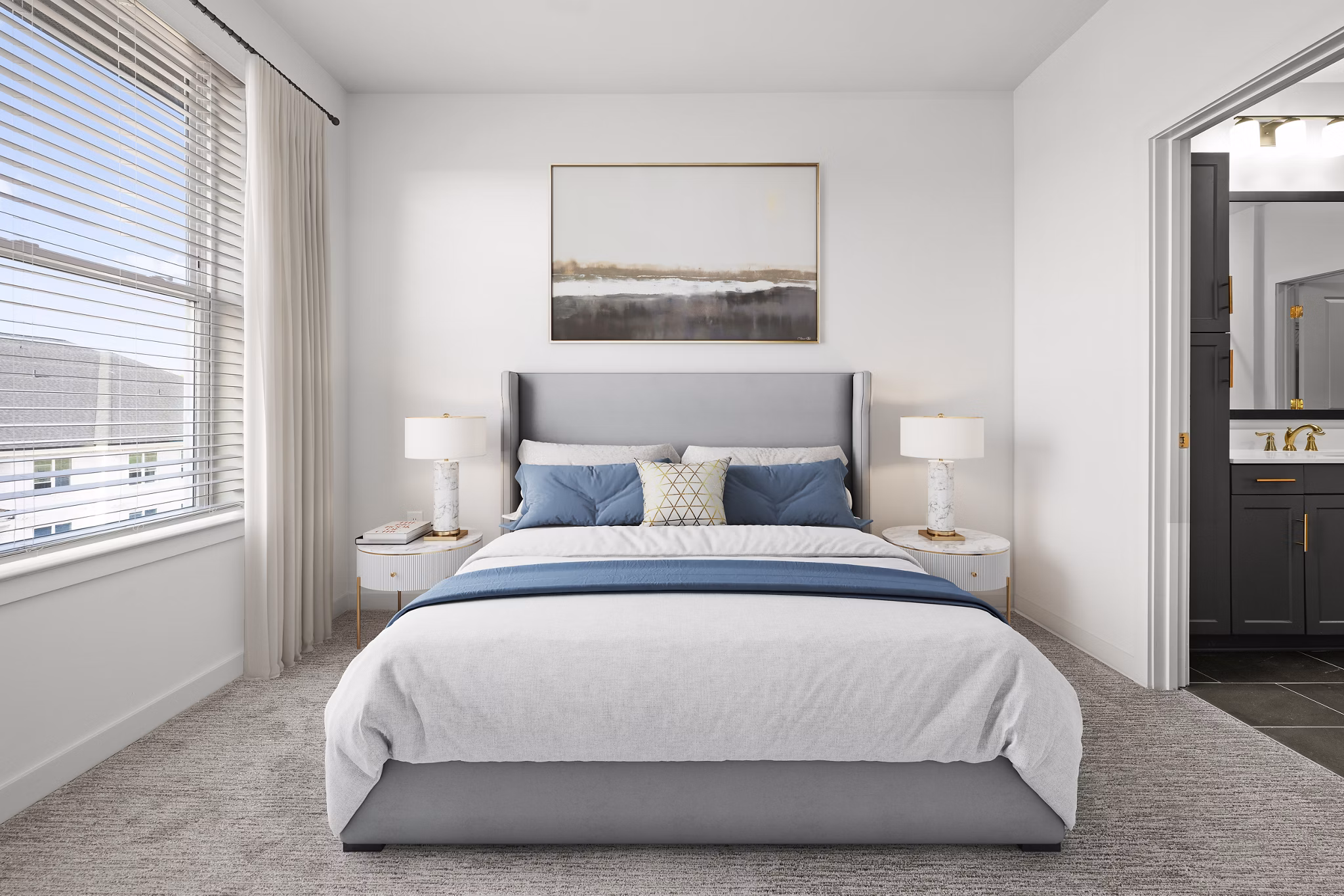 bedroom at Marlowe Brookwood Apartments
