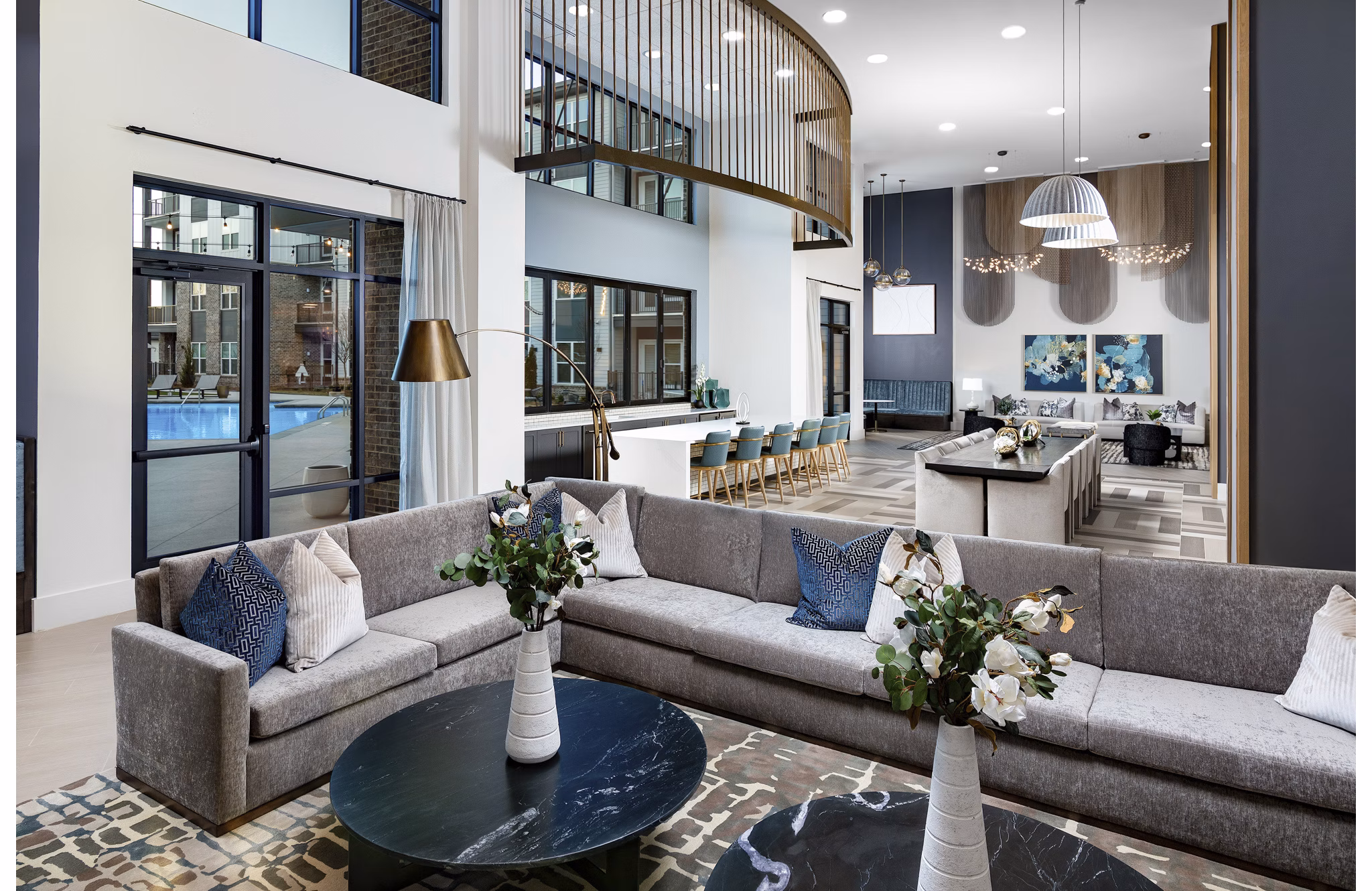 clubhouse at Marlowe Brookwood Apartments 