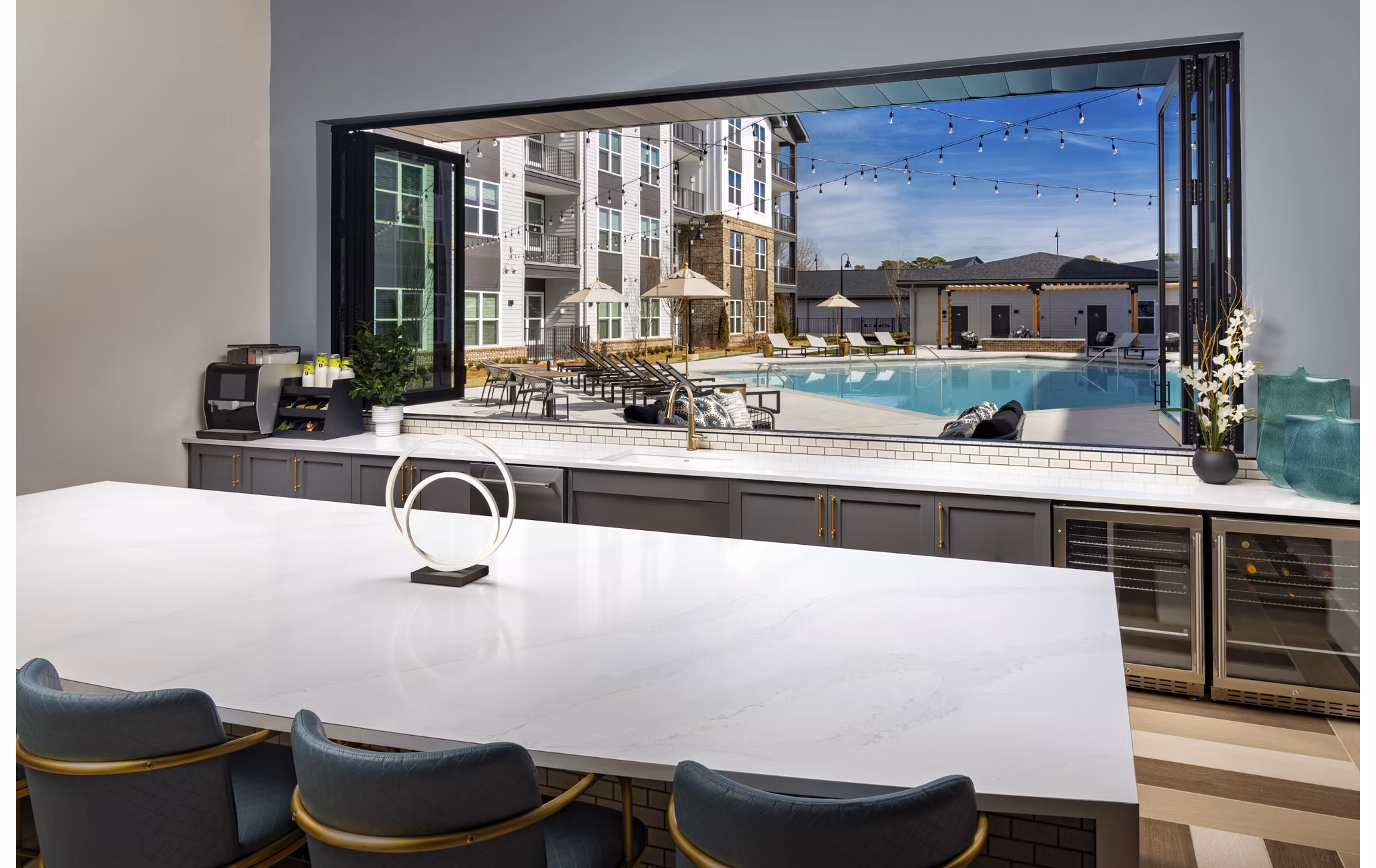 clubhouse at Marlowe Brookwood Apartments