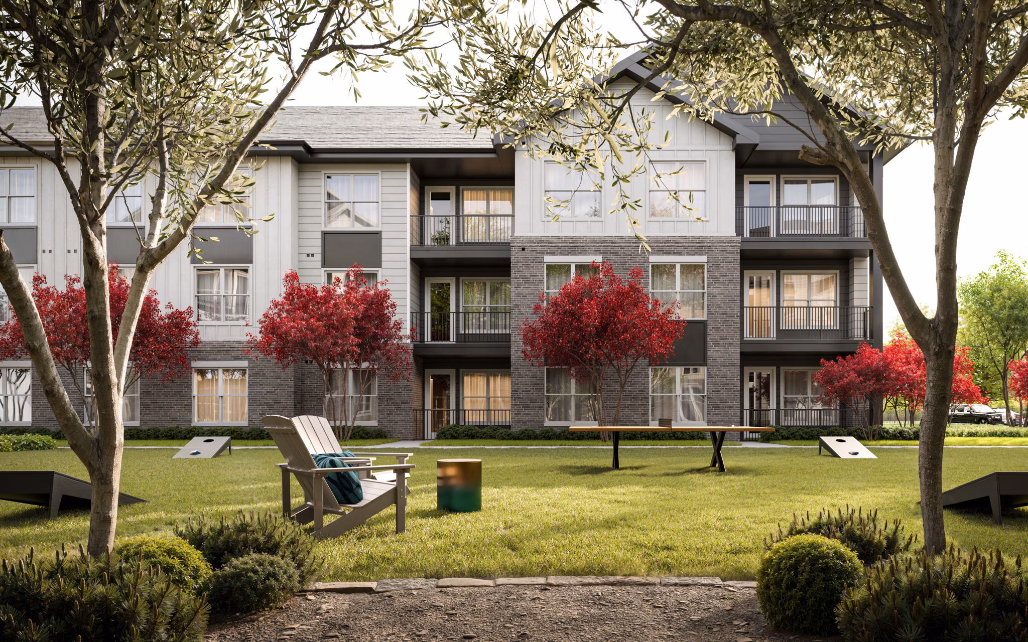 recreational area at Marlowe Brookwood Apartments 
