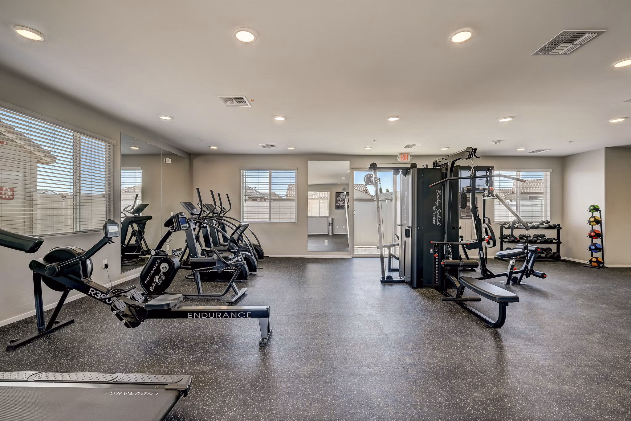 fitness center at Villas Litchfield Park Apartments 