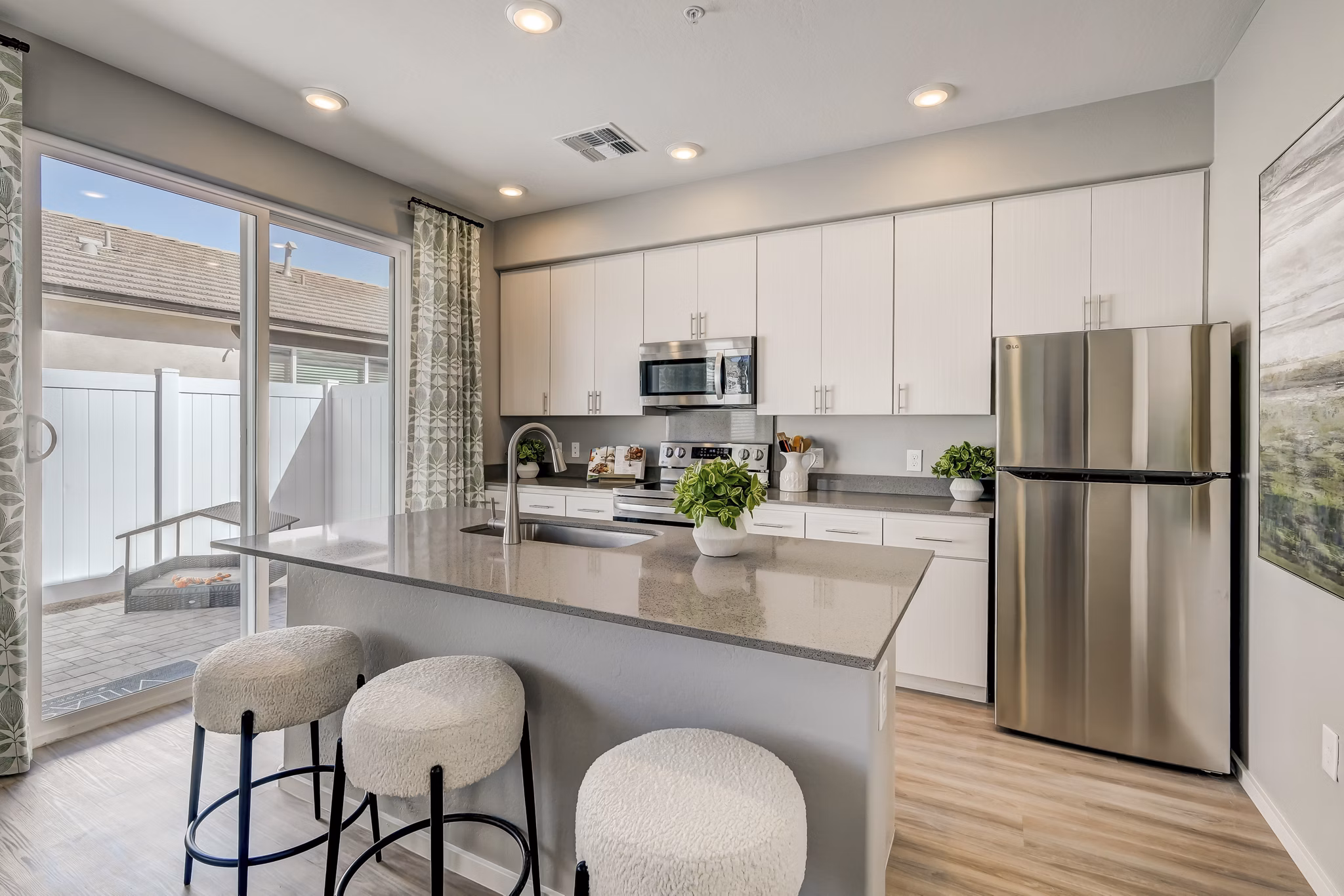 kitchen at Villas Litchfield Park Apartments 