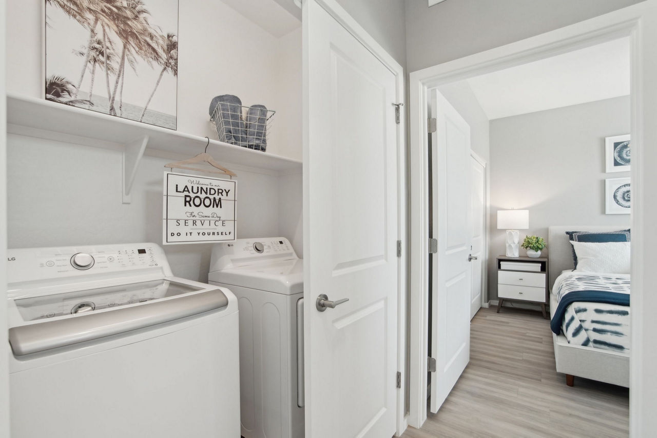 Laundry room at Villas Litchfield Park