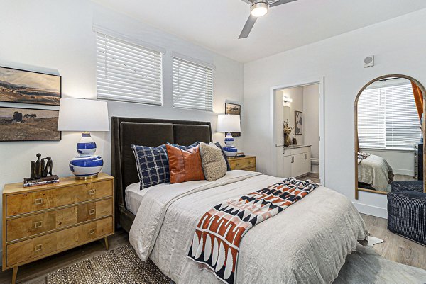 bedroom at Firestone Junction Apartments