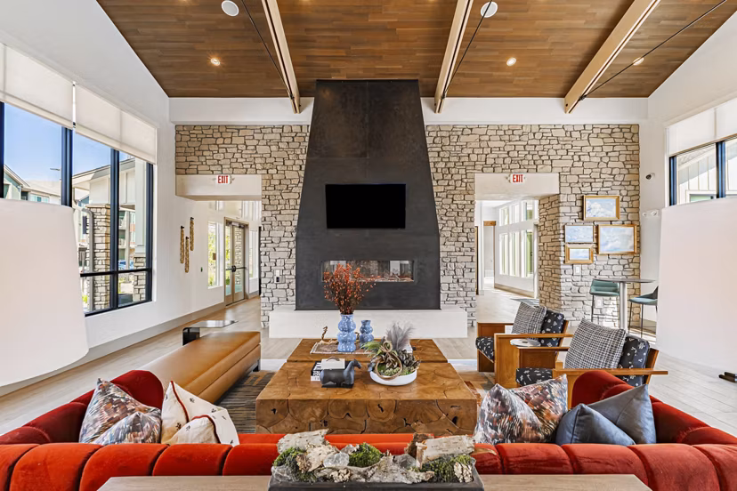 clubhouse at Firestone Junction Apartments