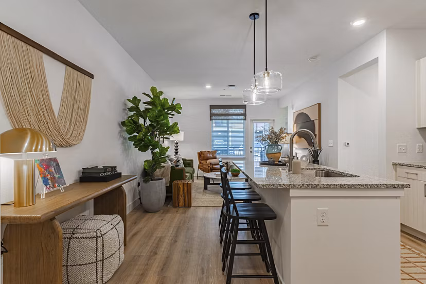 dining room at Firestone Junction Apartments 