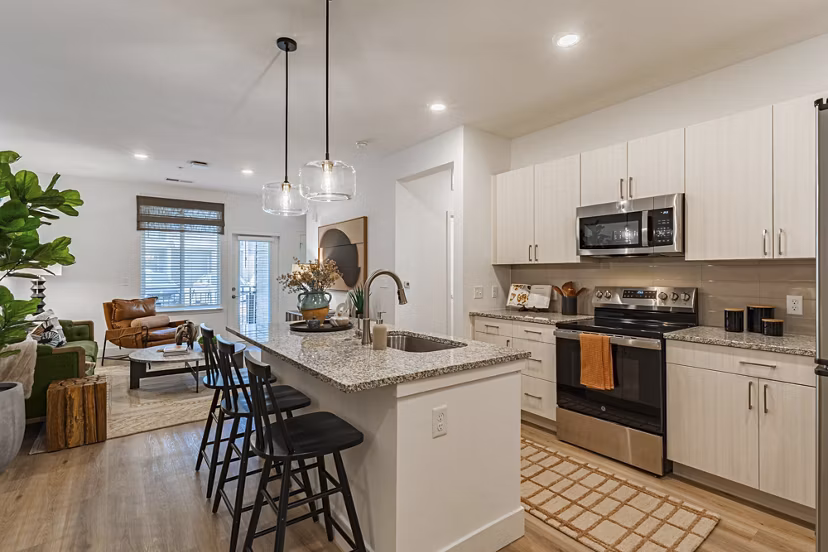 kitchen at Firestone Junction Apartments 