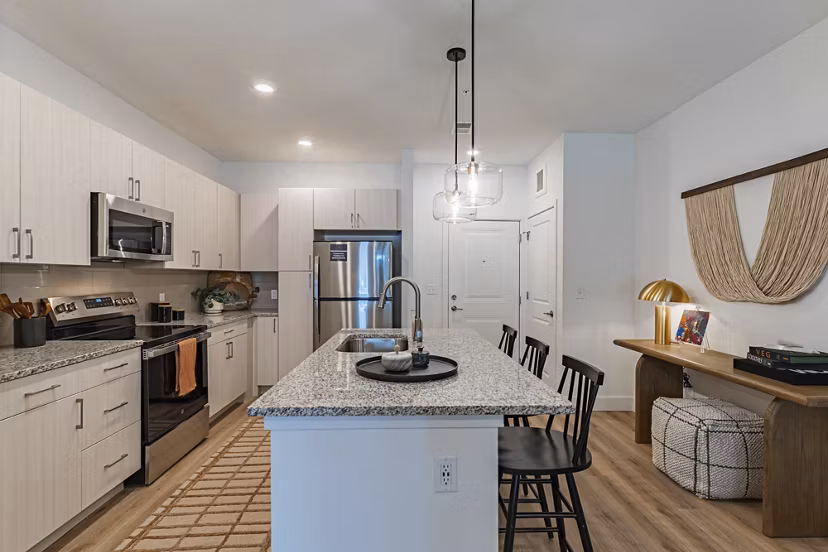 kitchen at Firestone Junction Apartments 