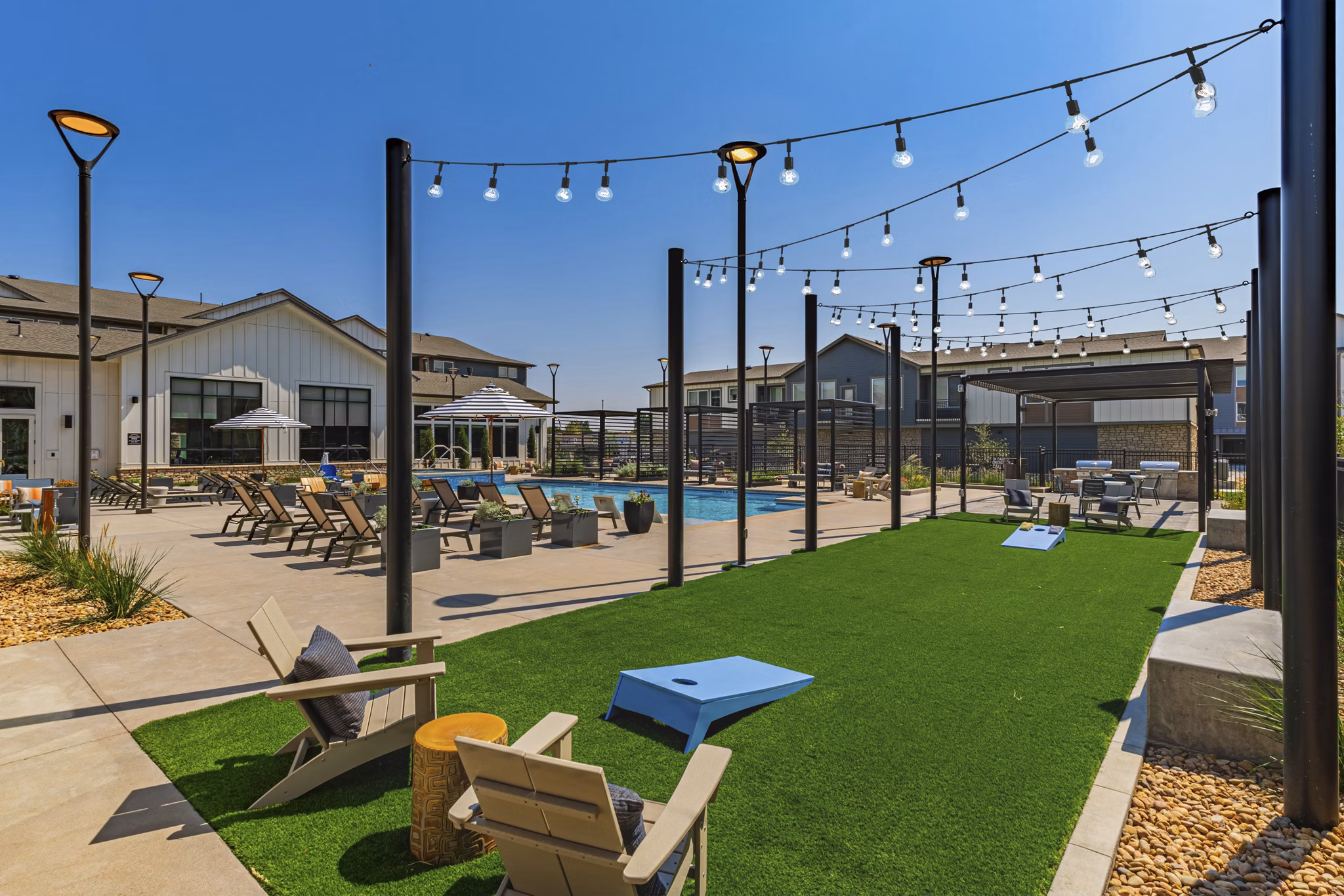dog park at Firestone Junction Apartments