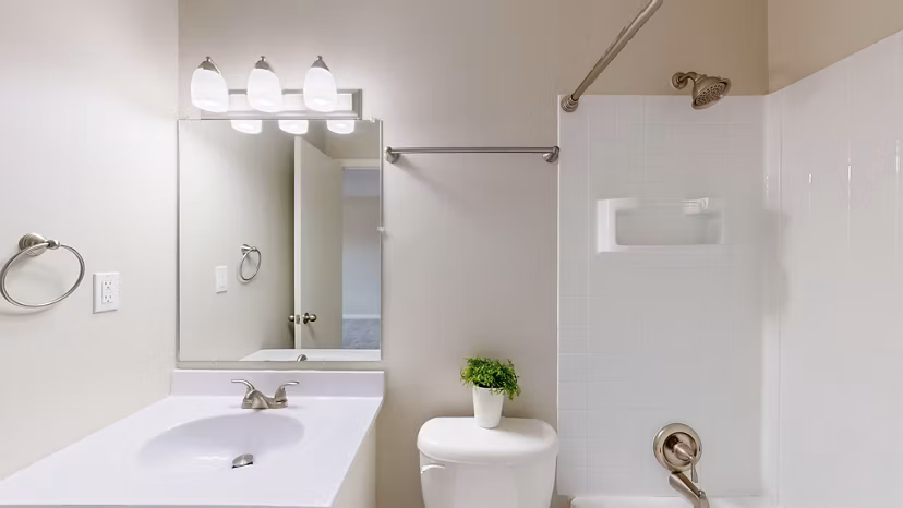 bathroom at Rolling Hills Apartments 