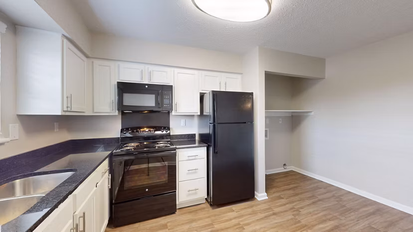 kitchen at Rolling Hills Apartments 