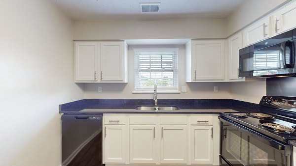 kitchen at Rolling Hills Apartments 