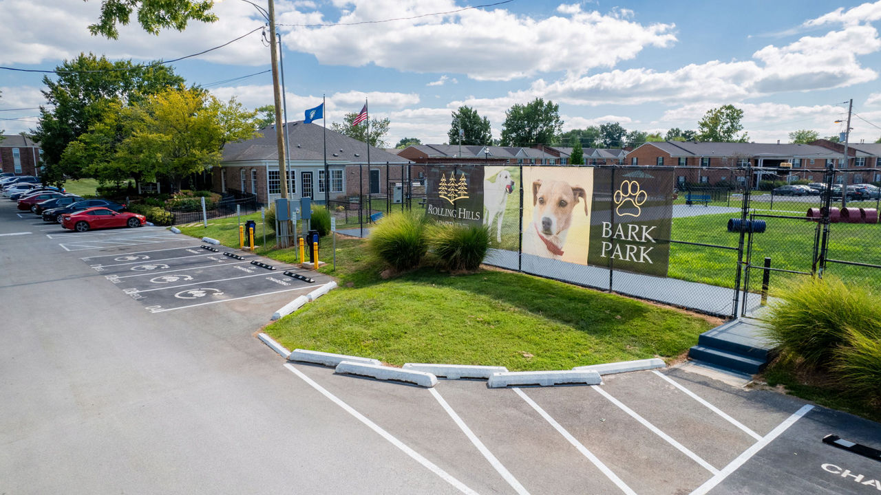 Dog park at Rolling Hills