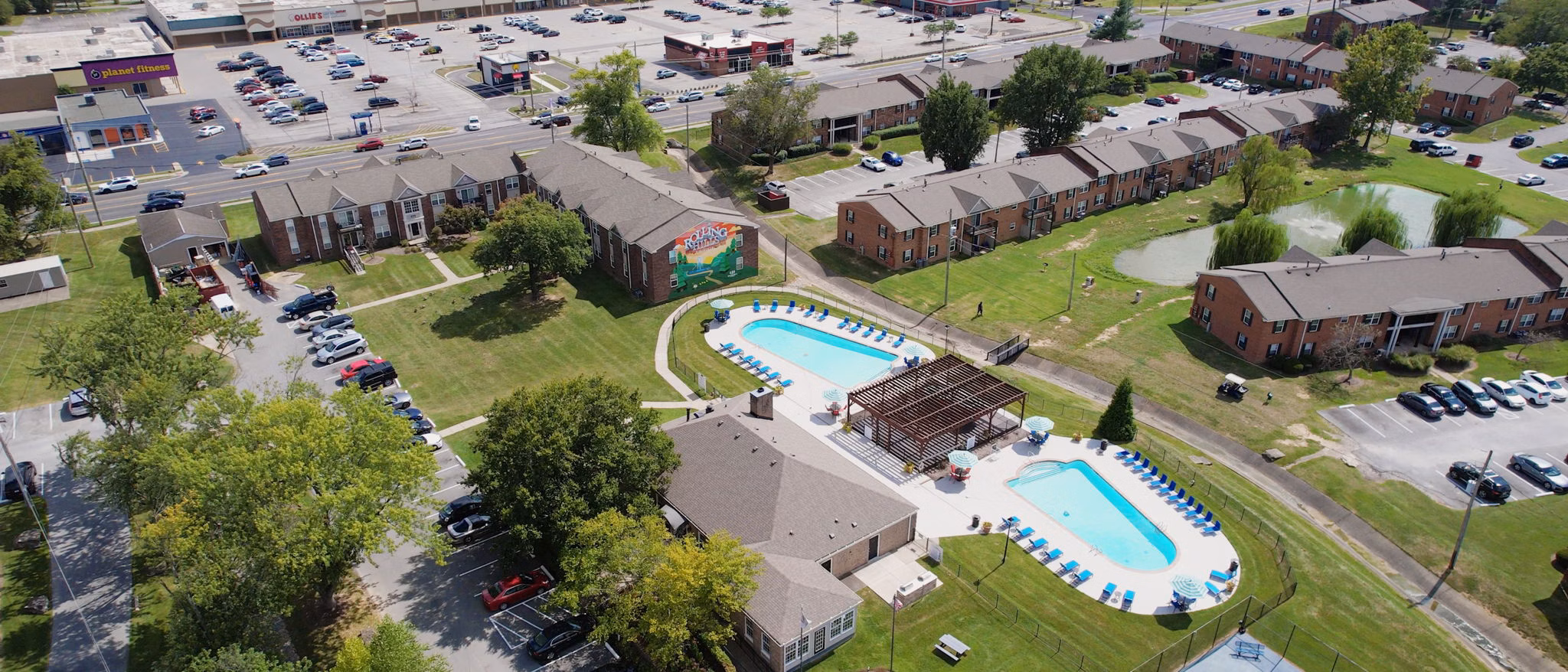 view at Rolling Hills Apartments 