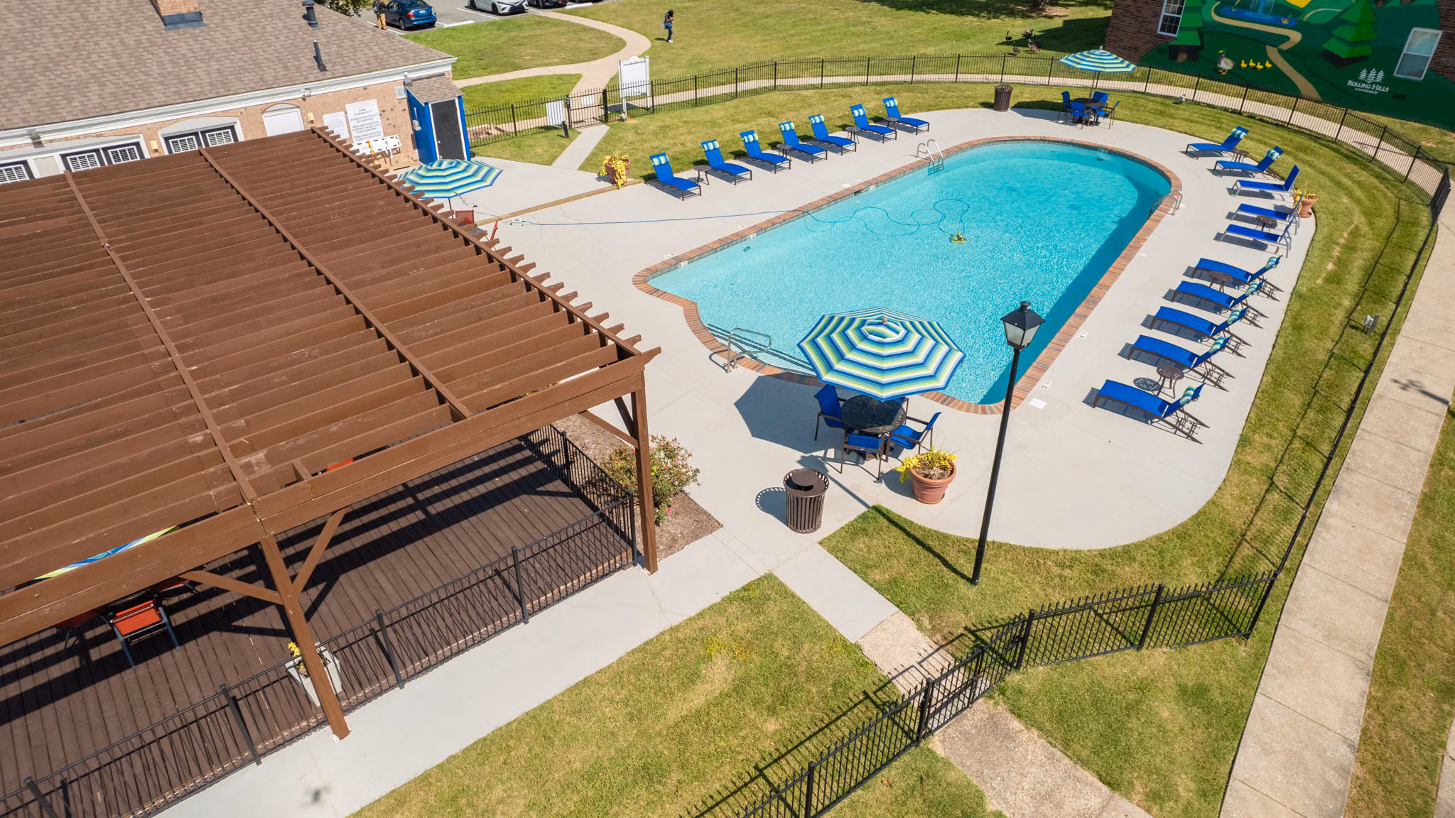 view at Rolling Hills Apartments 