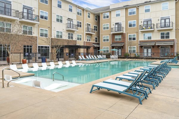 pool at The Blake Apartments