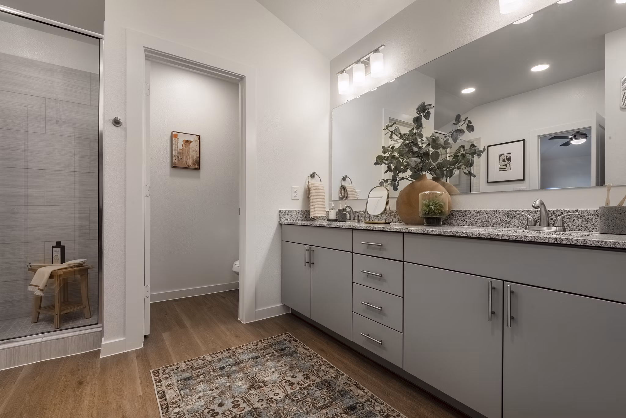 bathroom at Arista San Gabriel Apartments