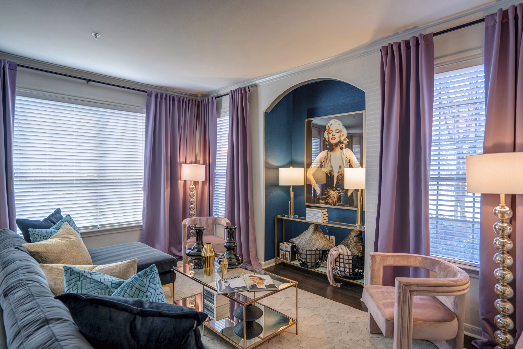 living room at Duo West Champions Apartments 