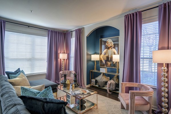 living room at Duo West Champions Apartments 