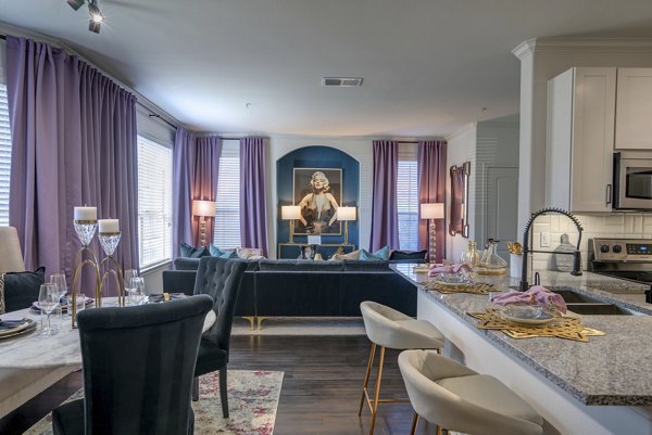 living room at Duo West Champions Apartments 