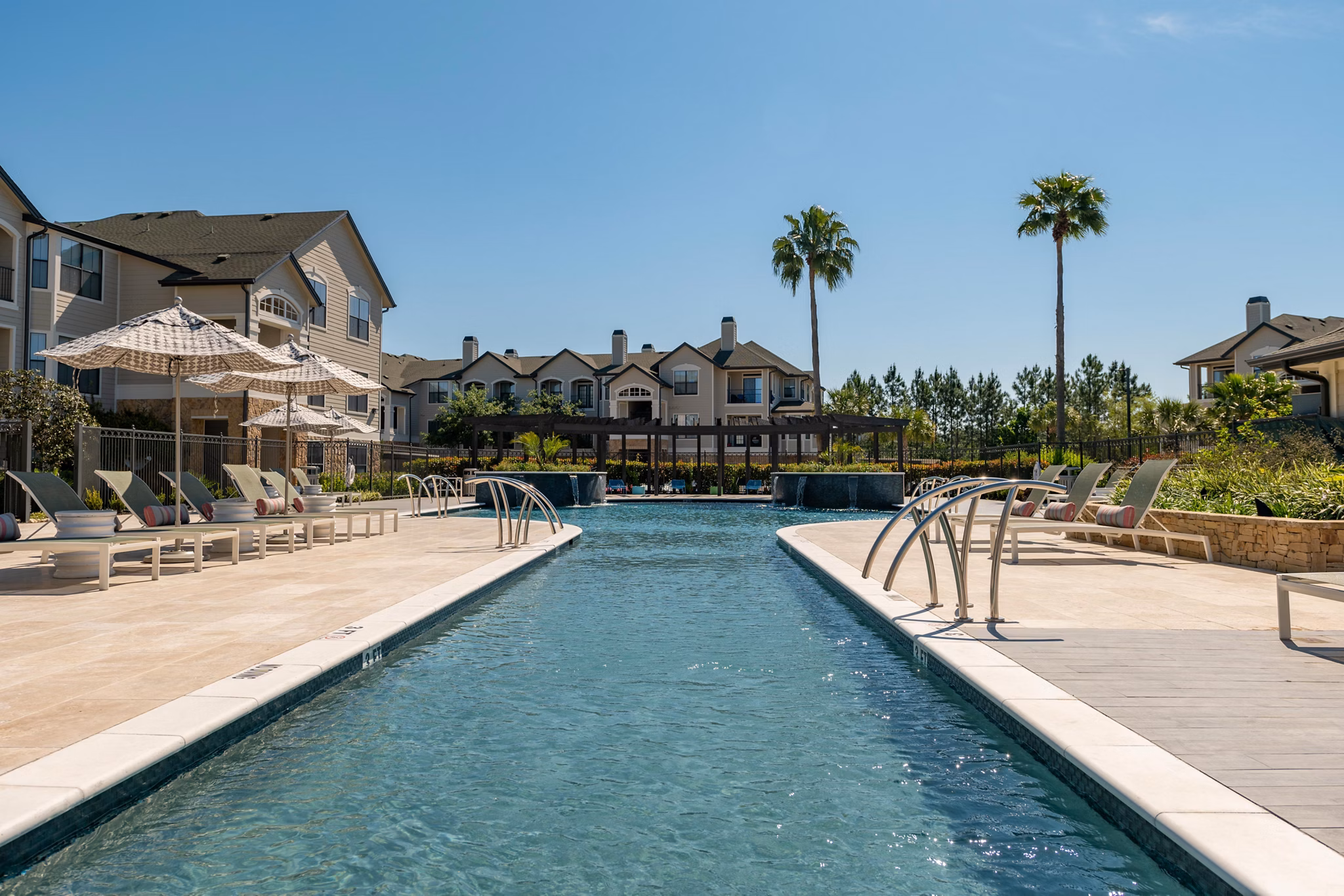 pool at Duo West Champions Apartments 