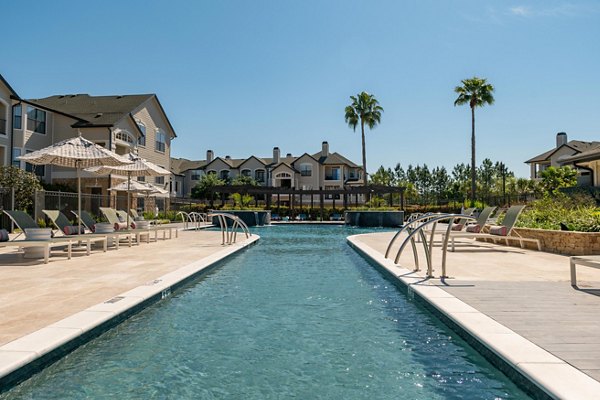 pool at Duo West Champions Apartments 