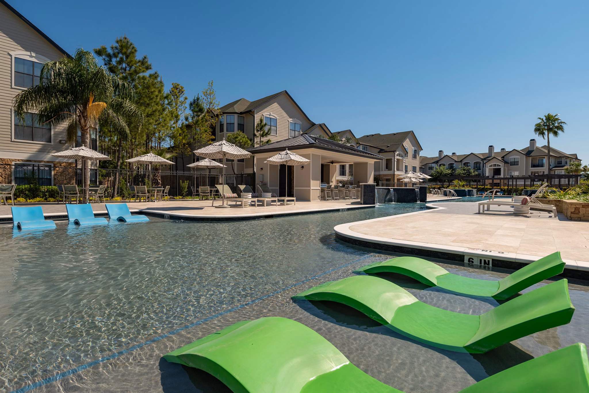 pool at Duo West Champions Apartments 