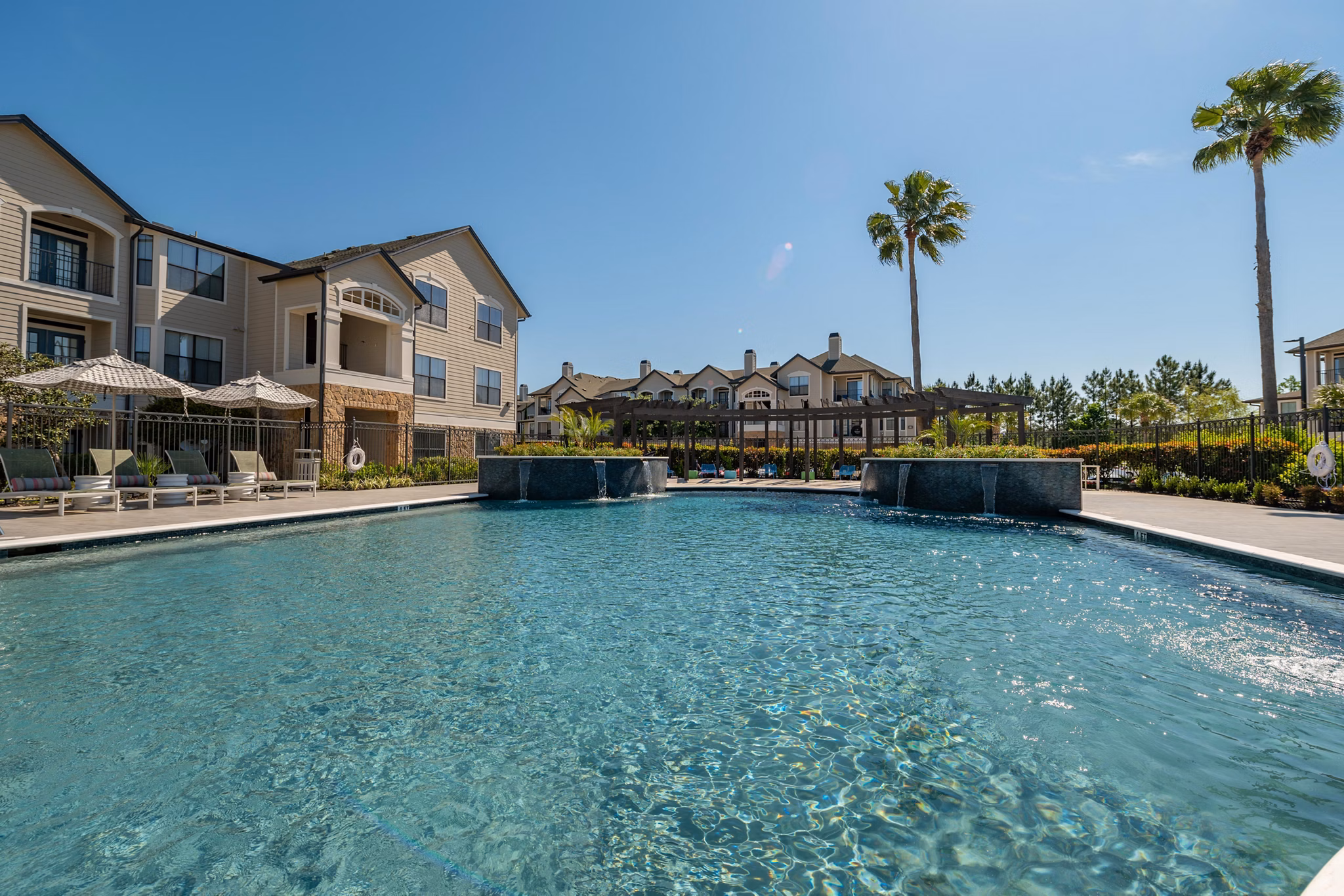 pool at Duo West Champions Apartments 