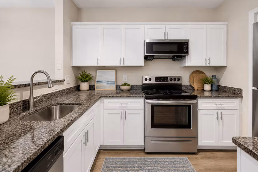kitchen at Kensington Crossing Apartments