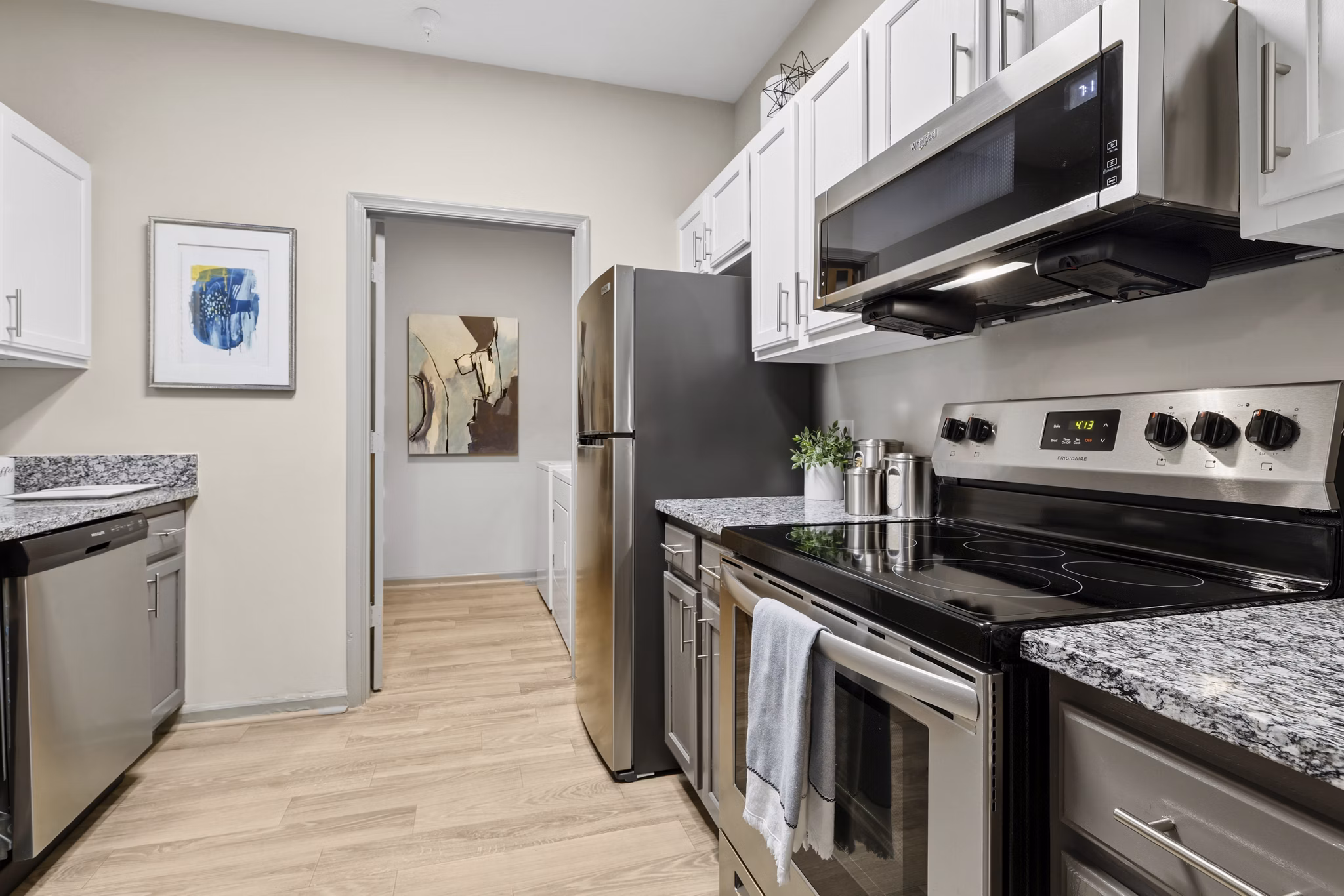 Kitchen at Kensington Crossing Apartments