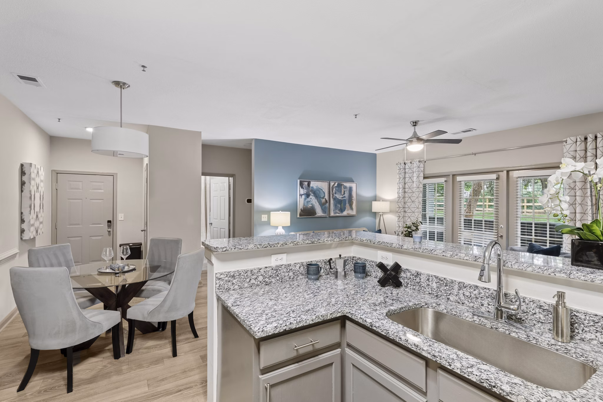 Kitchen at Kensington Crossing Apartments