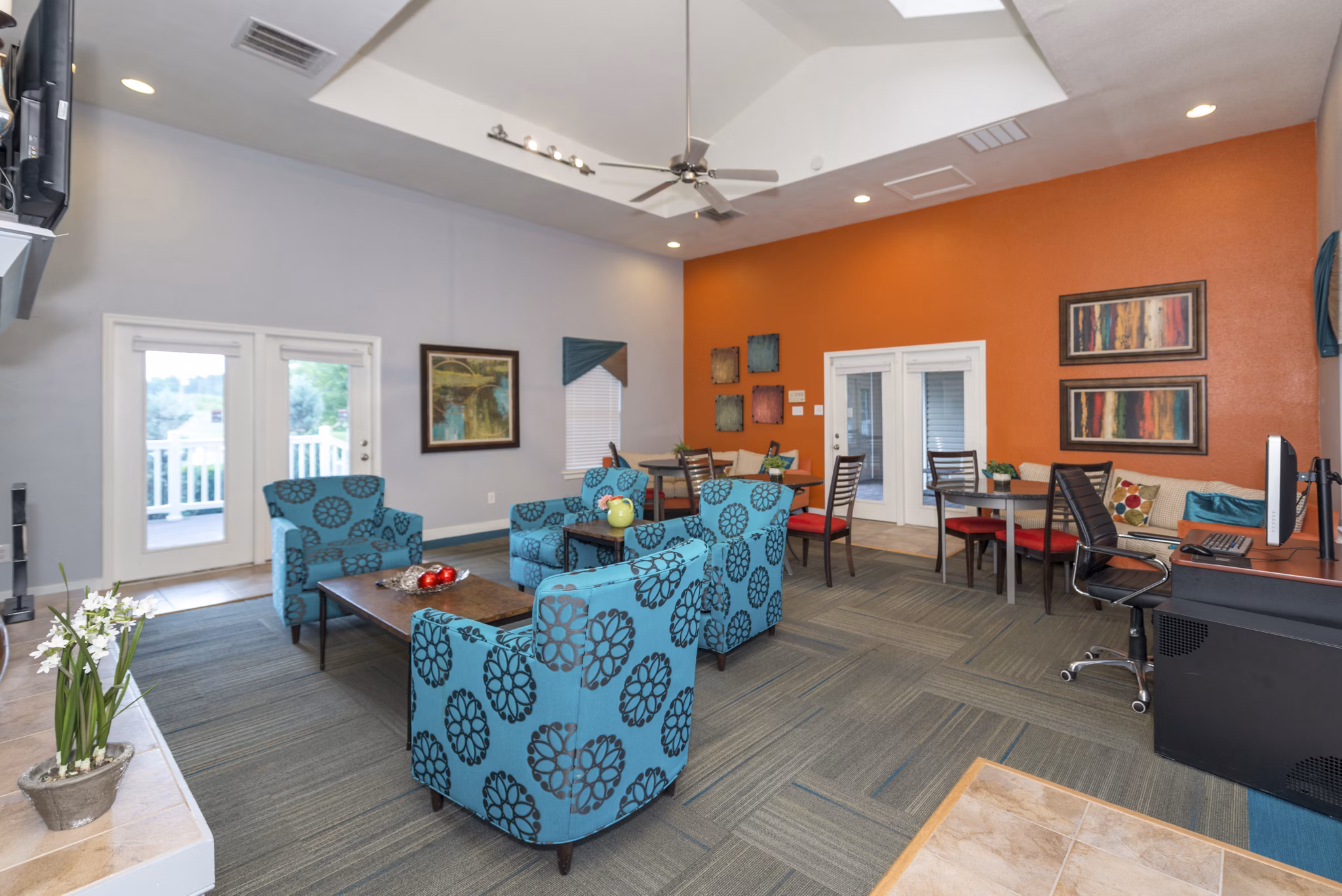 clubhouse at Magnolia Falls Apartments
