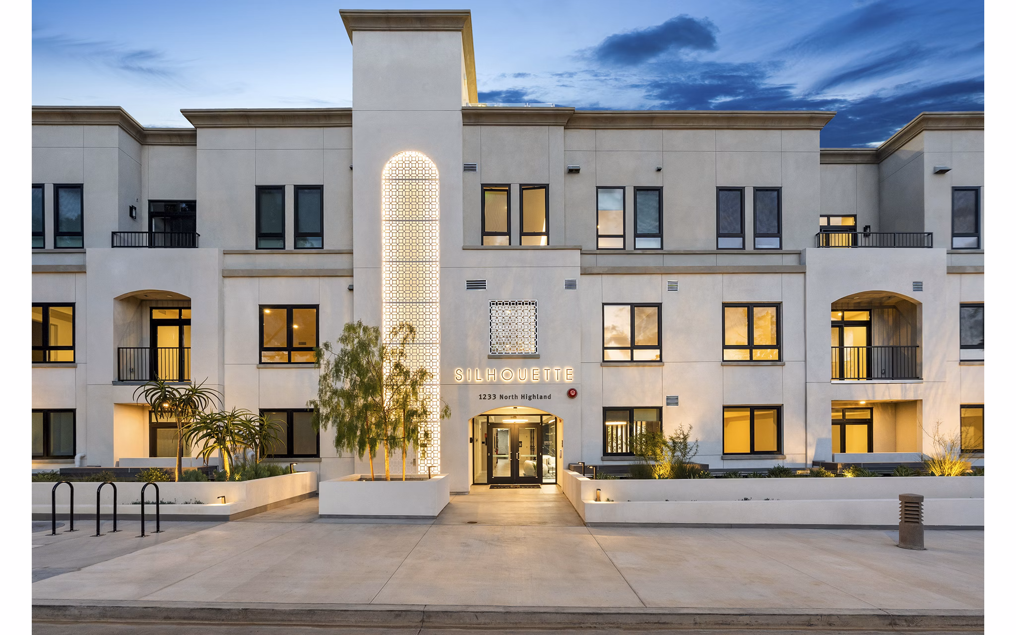 building at Silhouette Apartments