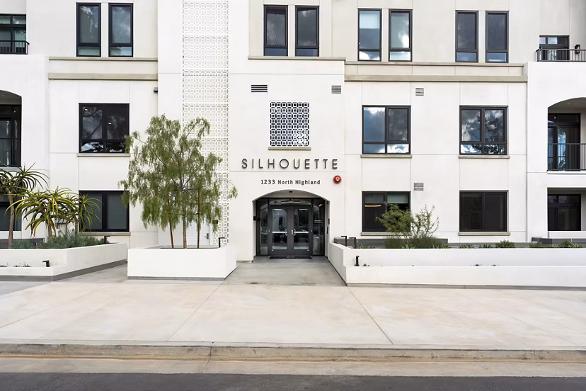 building at Silhouette Apartments