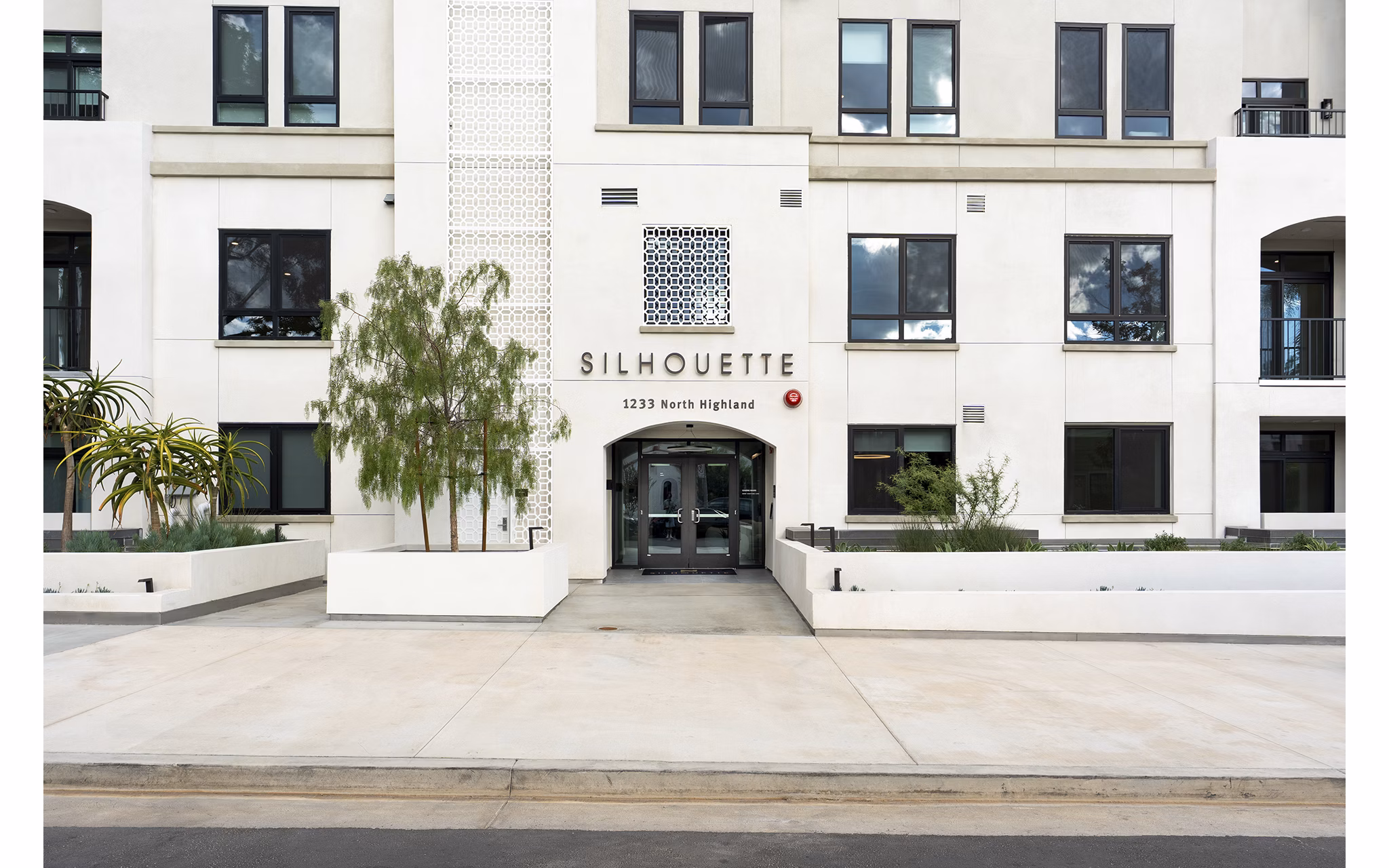 building at Silhouette Apartments