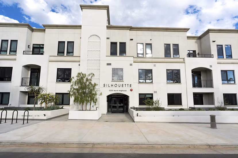 building at Silhouette Apartments