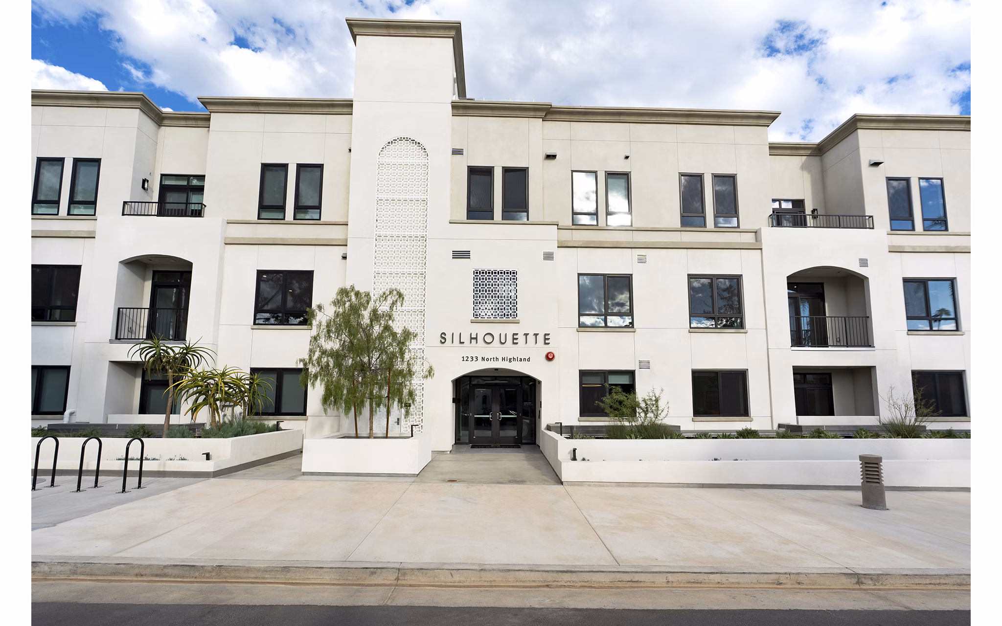 building at Silhouette Apartments