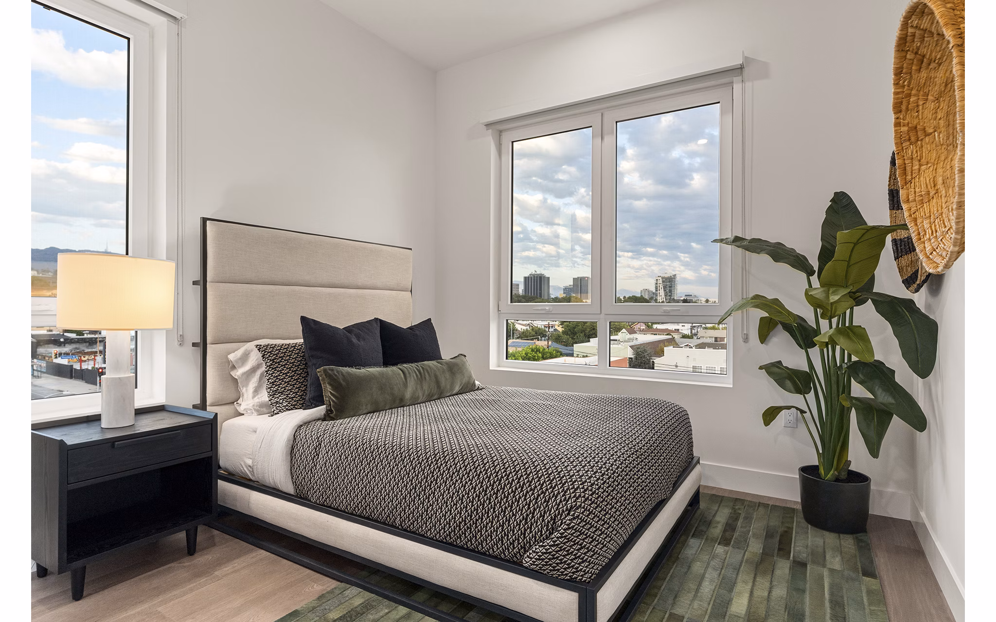 bedroom at Silhouette Apartments