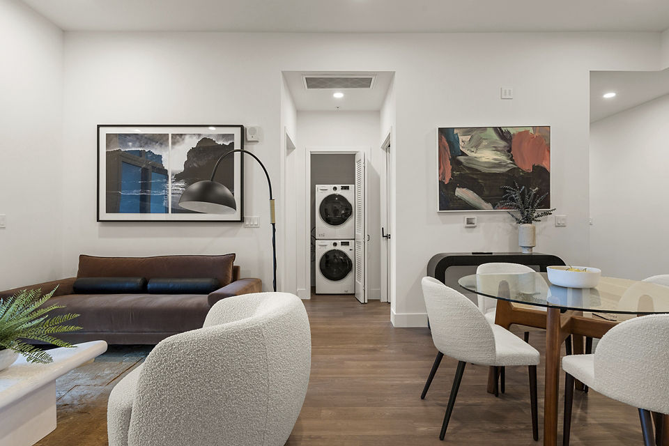 living room at Silhouette Apartments