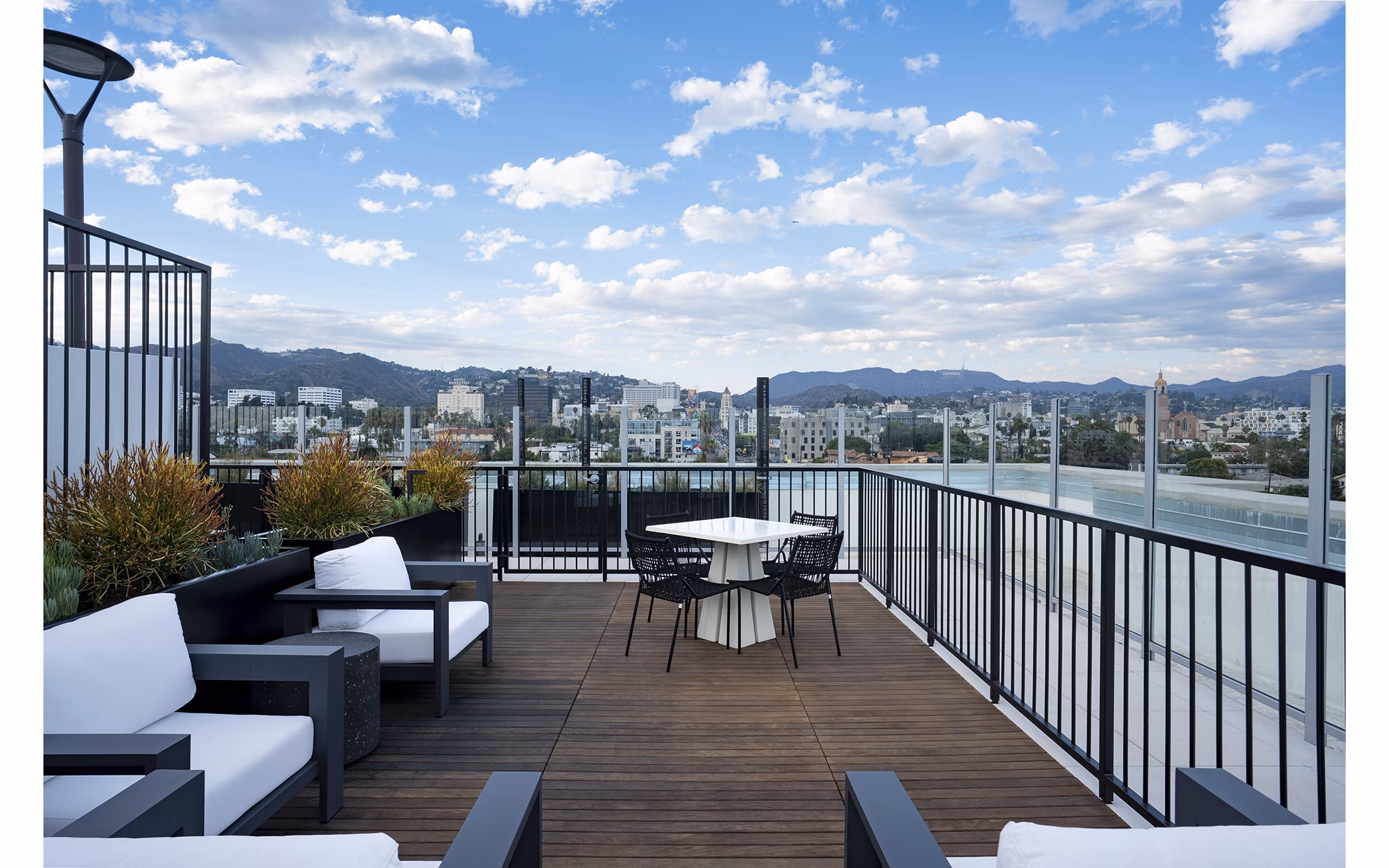 fire pit at Silhouette Apartments