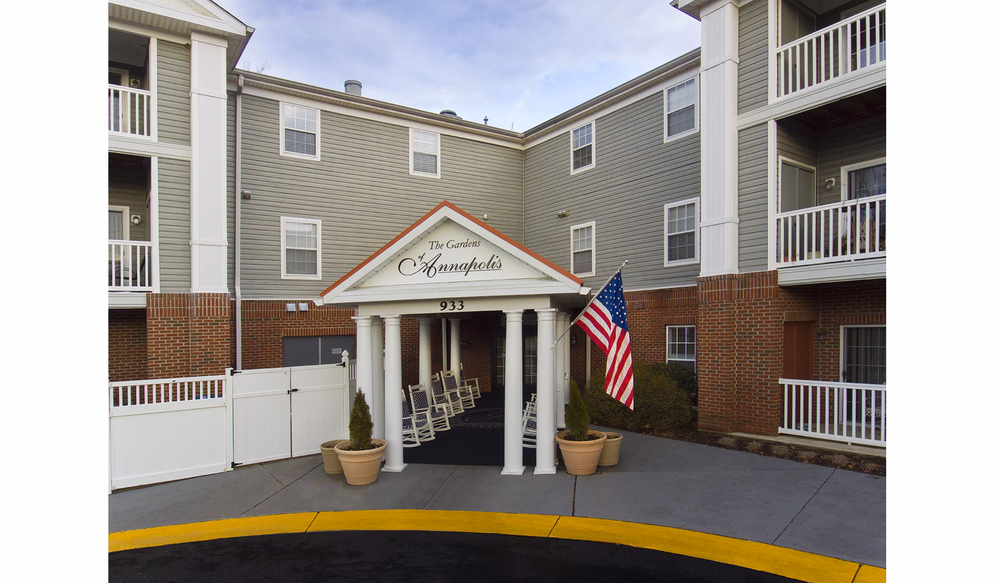building at The Gardens of Annapolis Apartments