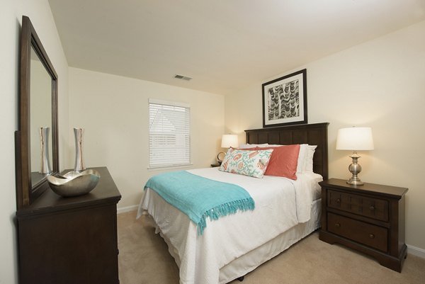 bedroom at The Gardens of Annapolis Apartments