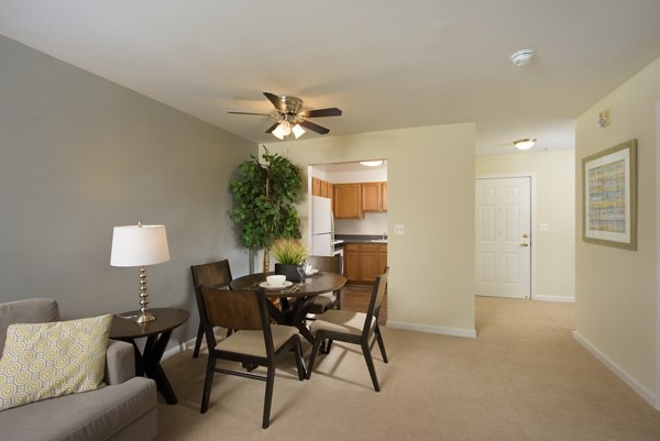 living room at The Gardens of Annapolis Apartments