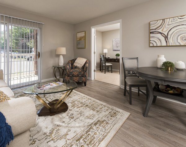 living room at The Gardens of Annapolis Apartments