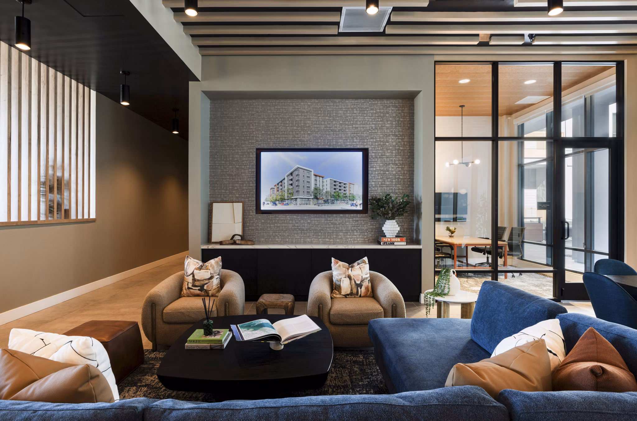 rendering at Tolman Apartments