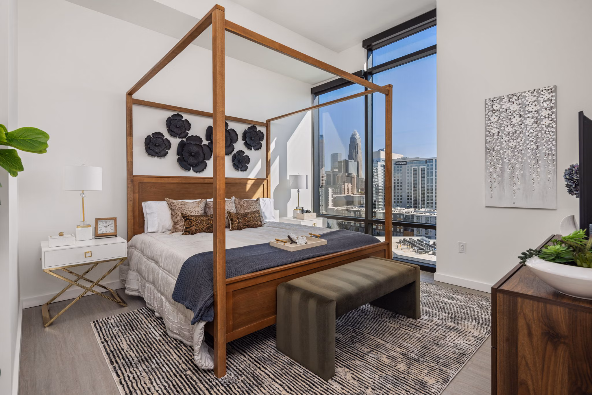 bedroom at Overlook at Radius Dilworth Apartments
