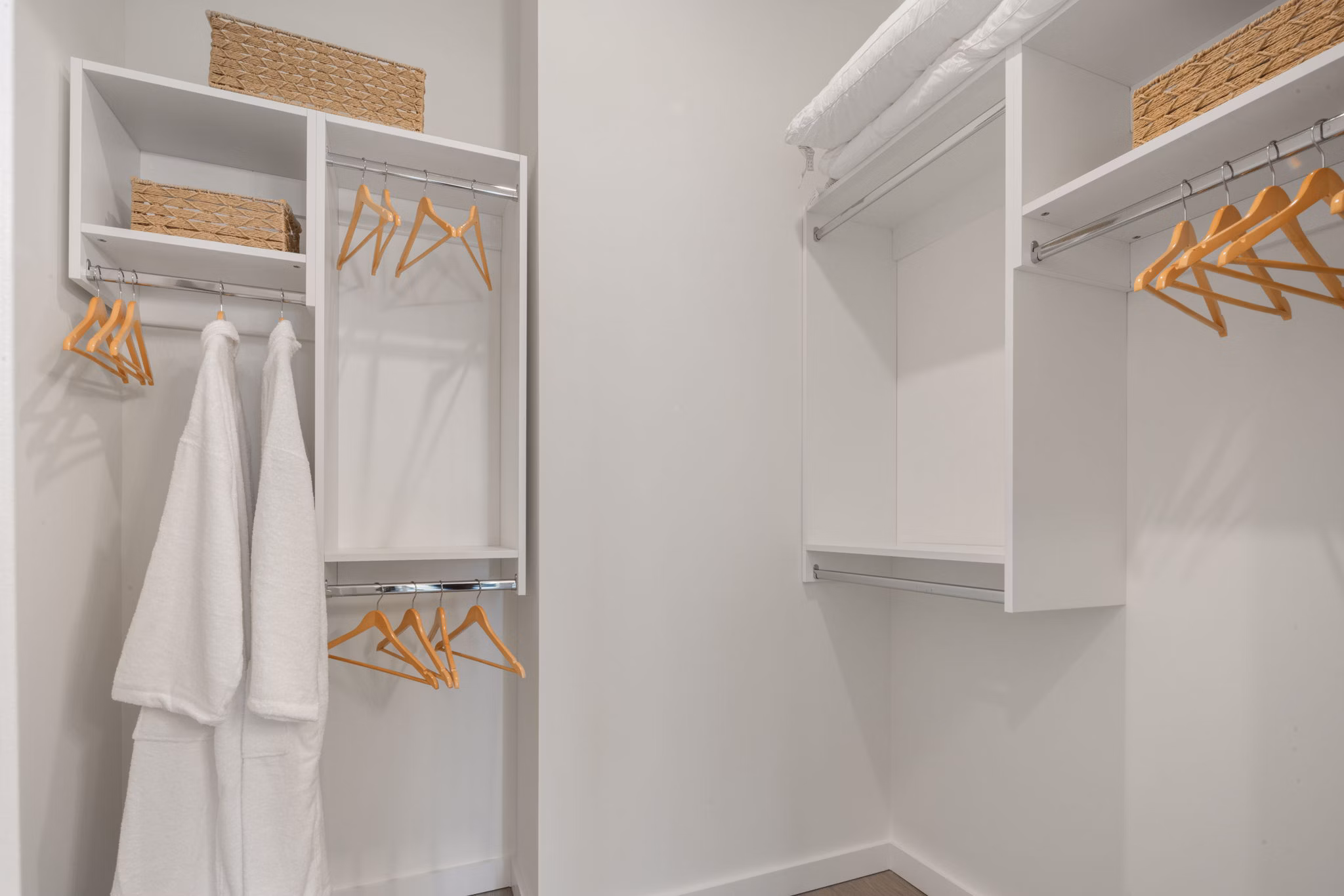 closet at Overlook at Radius Dilworth Apartments