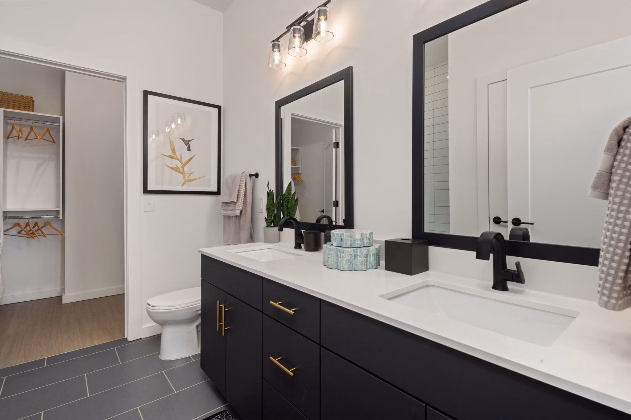 bathroom at Overlook at Radius Dilworth Apartments